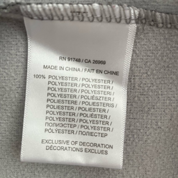 Bauer Heather Gray Vapor Fleece 1/4 Pullover, Men’s Large - Picture 7 of 7